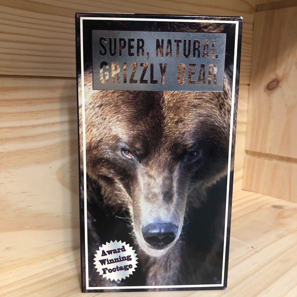 Super, Natural Grizzly Bear VHS Family Geographic And Nature Video 1996